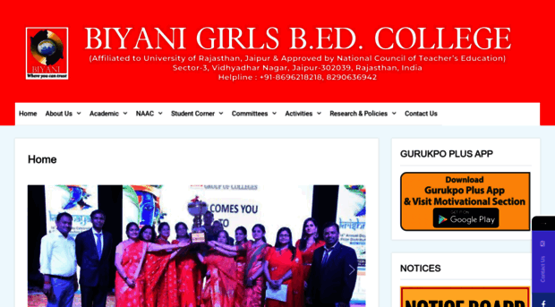 biyanigirlscollege.com