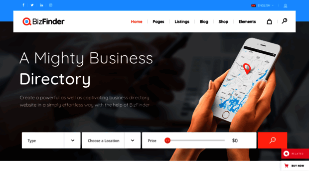 bizfinder.elated-themes.com