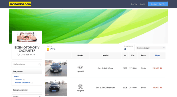 bizimotomotivgaziantep.sahibinden.com