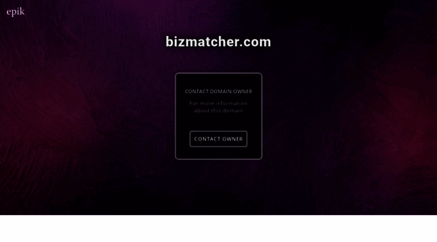 bizmatcher.com