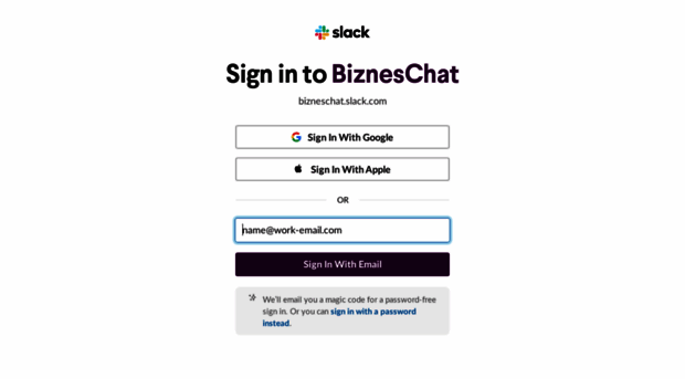 bizneschat.slack.com