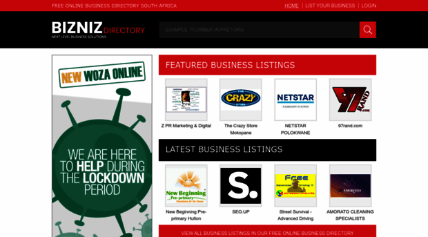 biznizdirectory.co.za