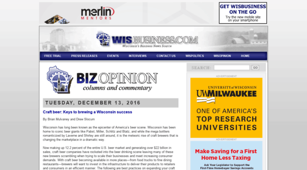 bizopinion.wisbusiness.com