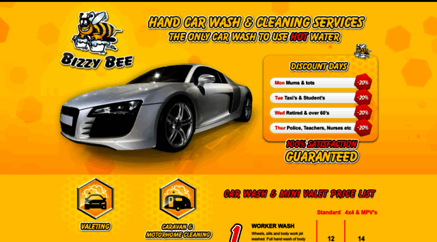 bizzybeecarwash.com