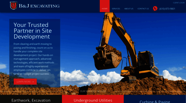 bjexcavating.com