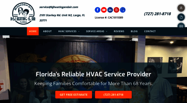 bjheatingandair.com