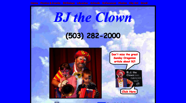 bjtheclown.com