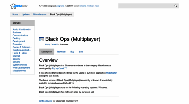 black-ops-multiplayer.updatestar.com