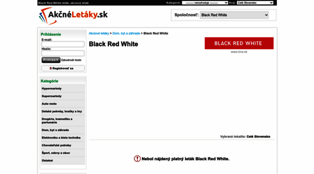 black-red-white.akcneletaky.sk