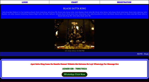 black satta king