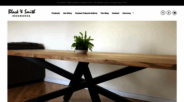blackandsmithironworks.com