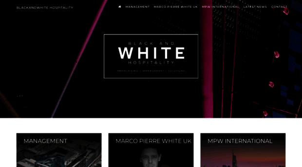 blackandwhitehospitality.com