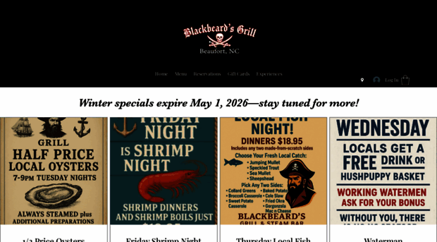 blackbeardsgrillandsteambar.com