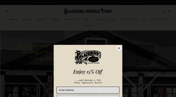 blackbirdgeneralstore.com