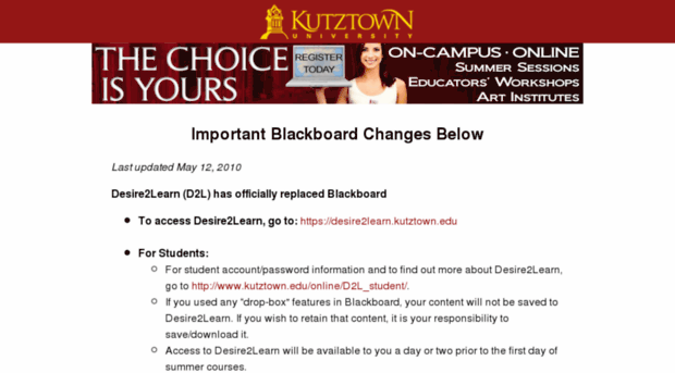 blackboard.kutztown.edu