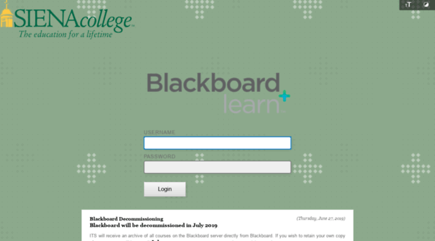 blackboard.siena.edu
