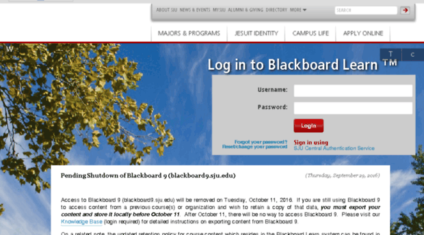 blackboard9.sju.edu