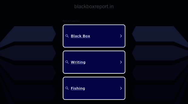 blackboxreport.in