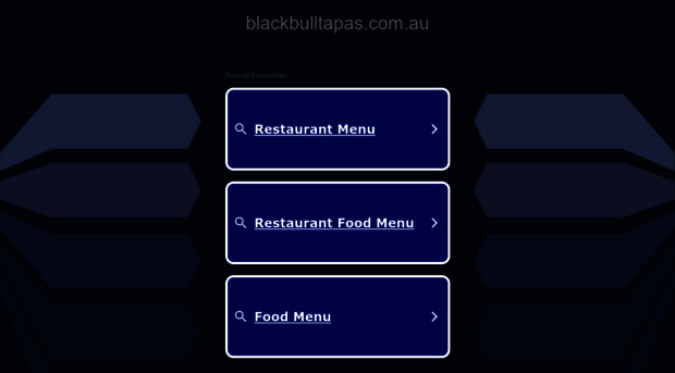 blackbulltapas.com.au
