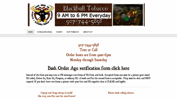 blackbulltobacco.com