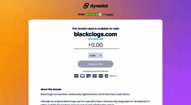 blackclogs.com