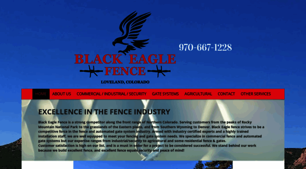 blackeaglefence.com