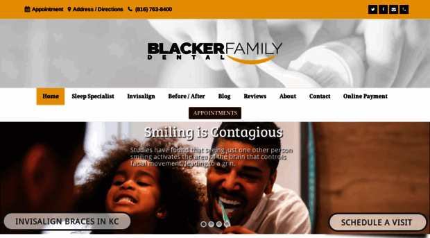 blackerfamilydental.com
