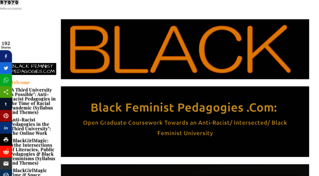 blackfeministpedagogies.com