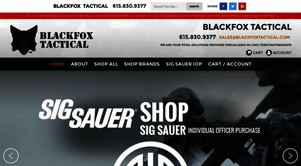 blackfoxtactical.com