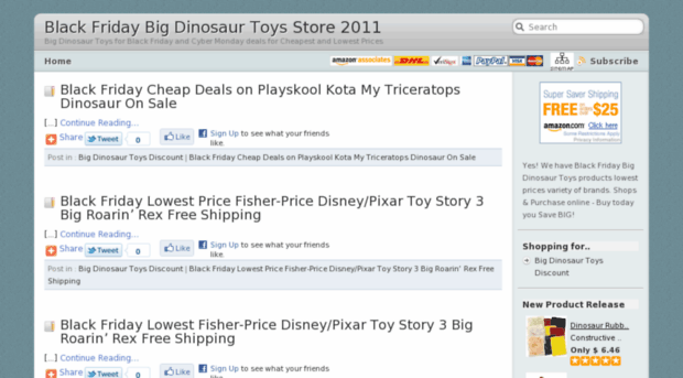 blackfridaybigdinosaurtoys.pillowpetdinosaur.com