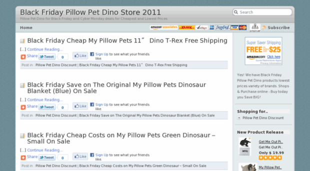 blackfridaypillowpetdino.pillowpetdinosaur.com