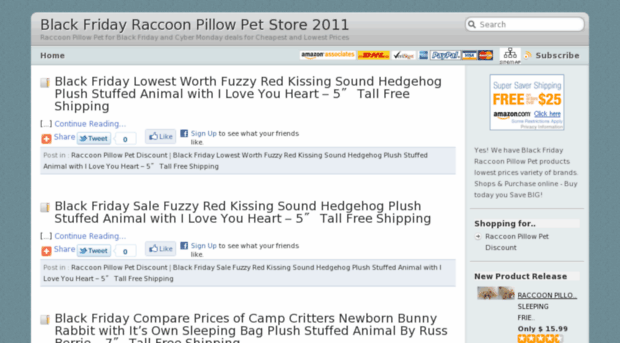 blackfridayraccoonpillowpet.pillowpetdinosaur.com