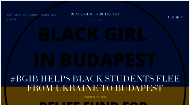 blackgirlinbudapest.com