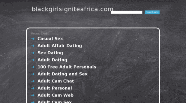 blackgirlsigniteafrica.com