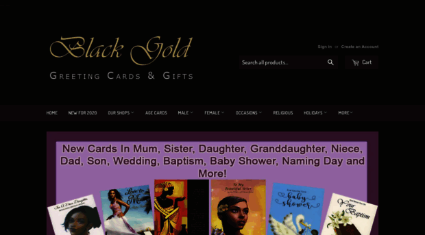 blackgoldgreetings.com