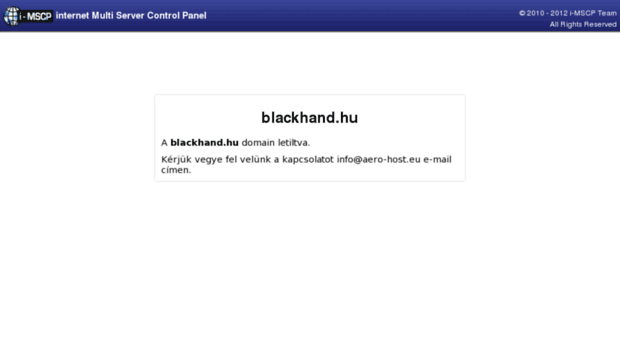 blackhand.hu