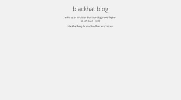 blackhat-blog.de