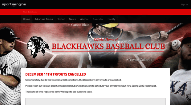 blackhawksbaseball.com