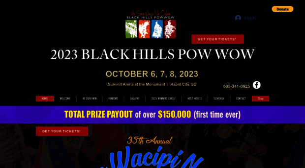 blackhillspowwow.com