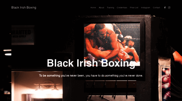 blackirishboxing.com