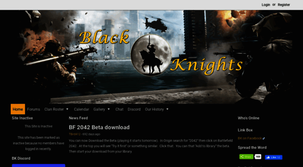 blackknightsclan.com