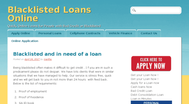 blacklistedloansonline.co.za