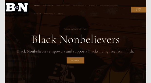 blacknonbelievers.com