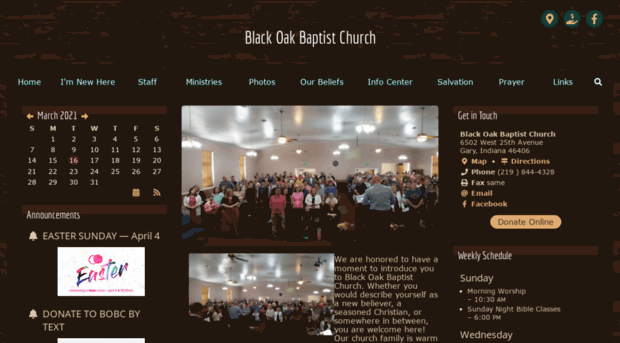 blackoakbaptistchurch.com