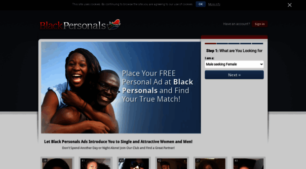 blackpersonals.co.za
