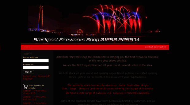 blackpoolfireworksshop.co.uk