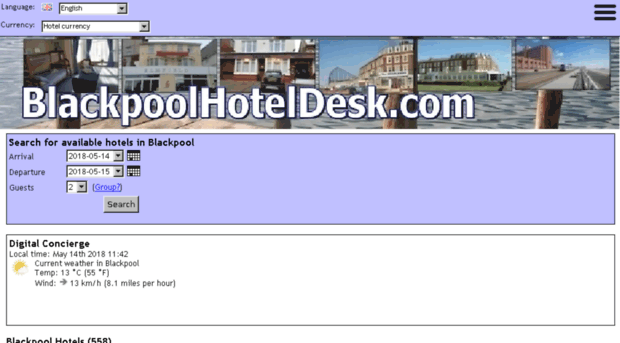 blackpoolhoteldesk.com