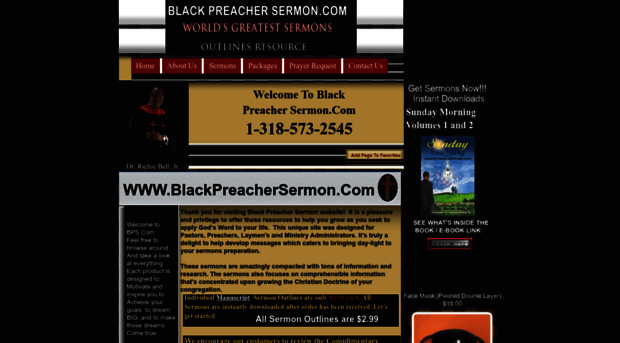 blackpreachersermon.com