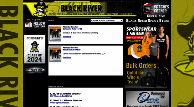 blackriverathletics.olinesports.com