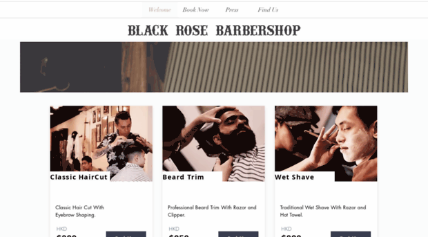 blackrosebarbershophk.com